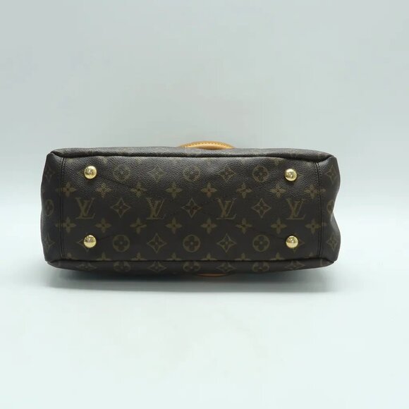 Louis Vuitton Pallas Brown Monogram Canvas Satchel 1130-052825 - Picture 5 of 12